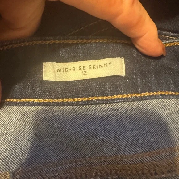 Wonderly Women's Mid-Rise Skinny Jeans SIZE: 12 #Y - Picture 8 of 8